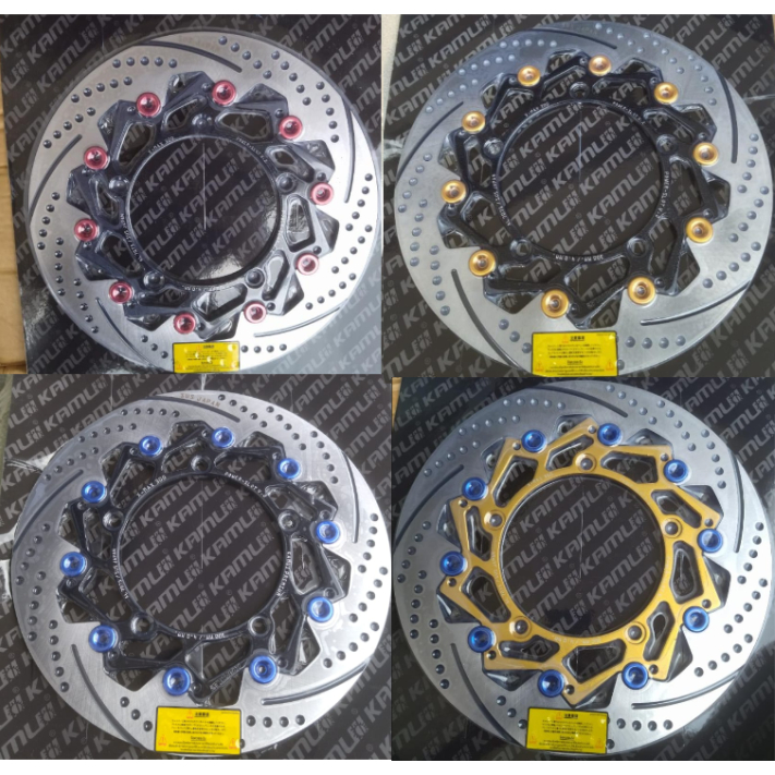 SMRT YAMAHA XMAX / R25 R25 RACING FLOATING DISC PLATE 300MM FRONT AND ...