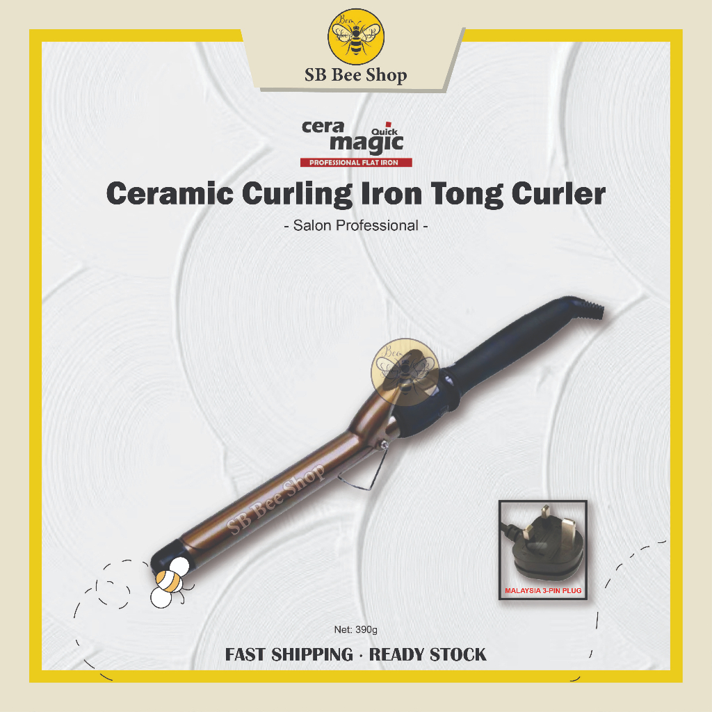 Cera Magic Saloon Magic Straightener Cera Magic Ceramic Curling