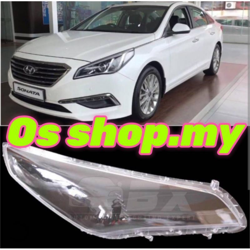 Hyundai Sonata Lf 2015 2018 Front Headlamp Cover Head Lamp Lens Head 