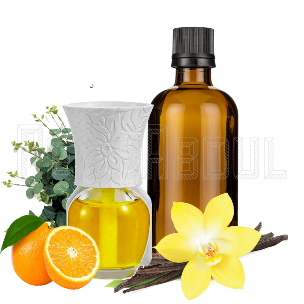 Plug in Air Freshener Electric Pewangi Rumah, Bilik Vanilla Lemon