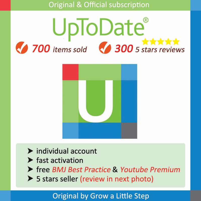[GOOD REVIEW] Uptodate personal subscription Shopee Malaysia