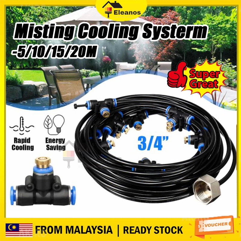 15/20M Outdoor Mist System Mist Coolant System Drip Irrigation System