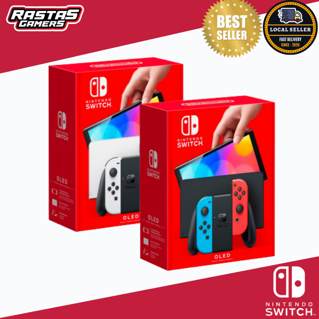New Nintendo Switch OLED Console (1Years Warranty) Shopee Malaysia
