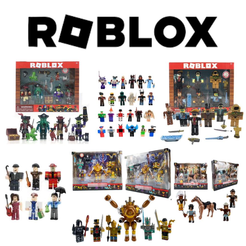 Ready Stock Virtual World Roblox Miniature Set Block Minecraft Survival ...