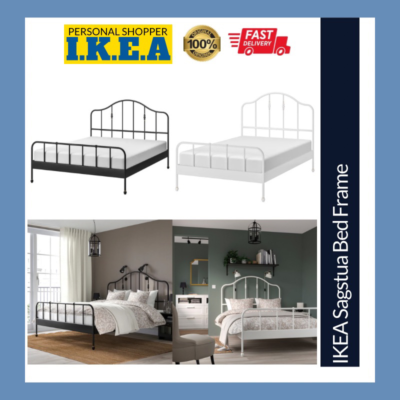 Industrial bed on sale frame ikea