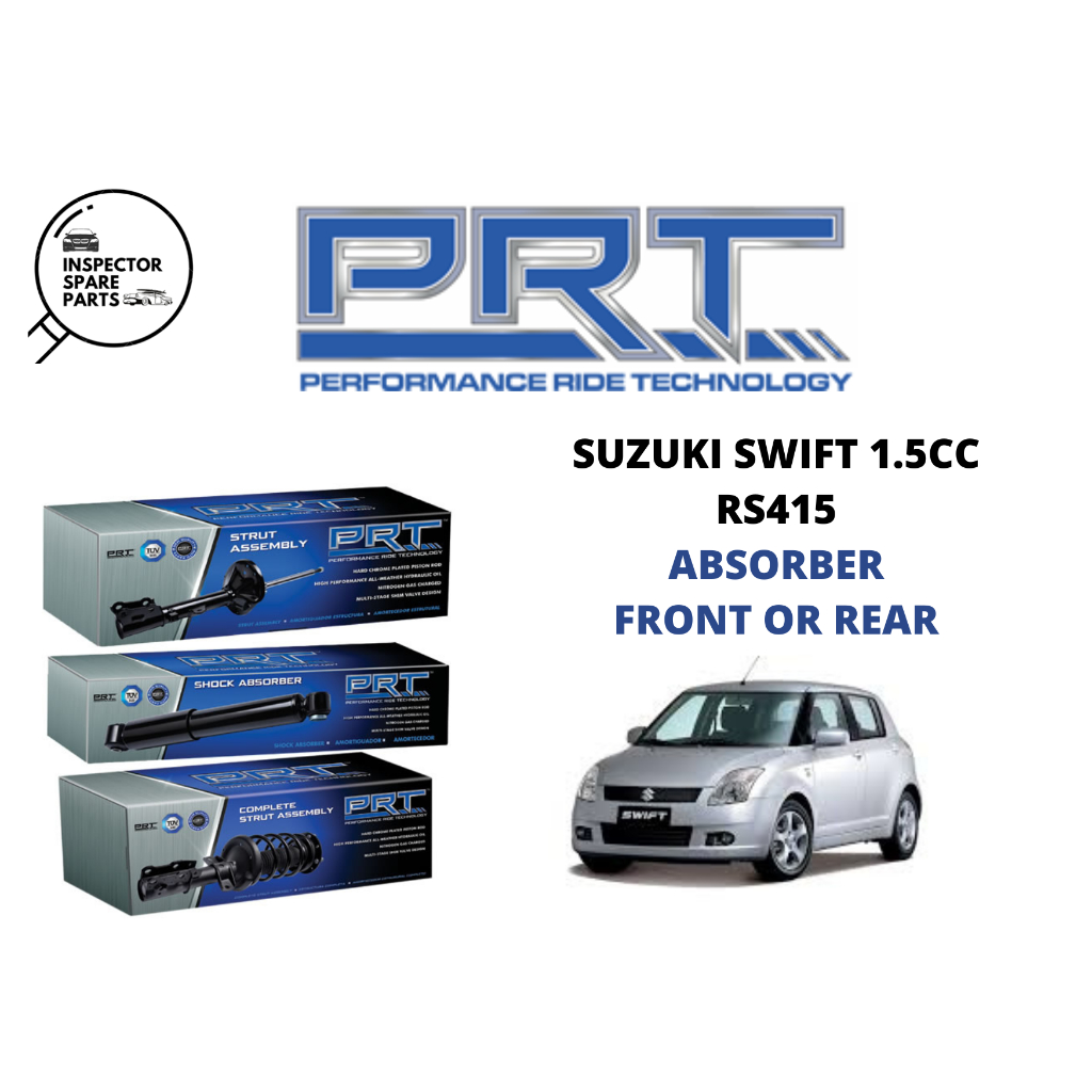 PRT OEM QUALITY SUZUKI SWIFT 1.5CC RS415 FRONT OR REAR ABSORBER ...