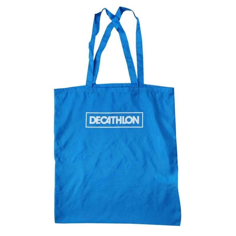 ORIGINAL DECATHLON LARGE size folding shopping bag light weight Nylon Shopee Malaysia