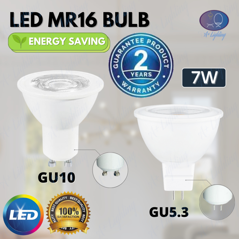 [2 Years Warranty] 7W MR16 LED BULB GU10 GU5.3 G5.3 EYEBALL BULB SPOT ...