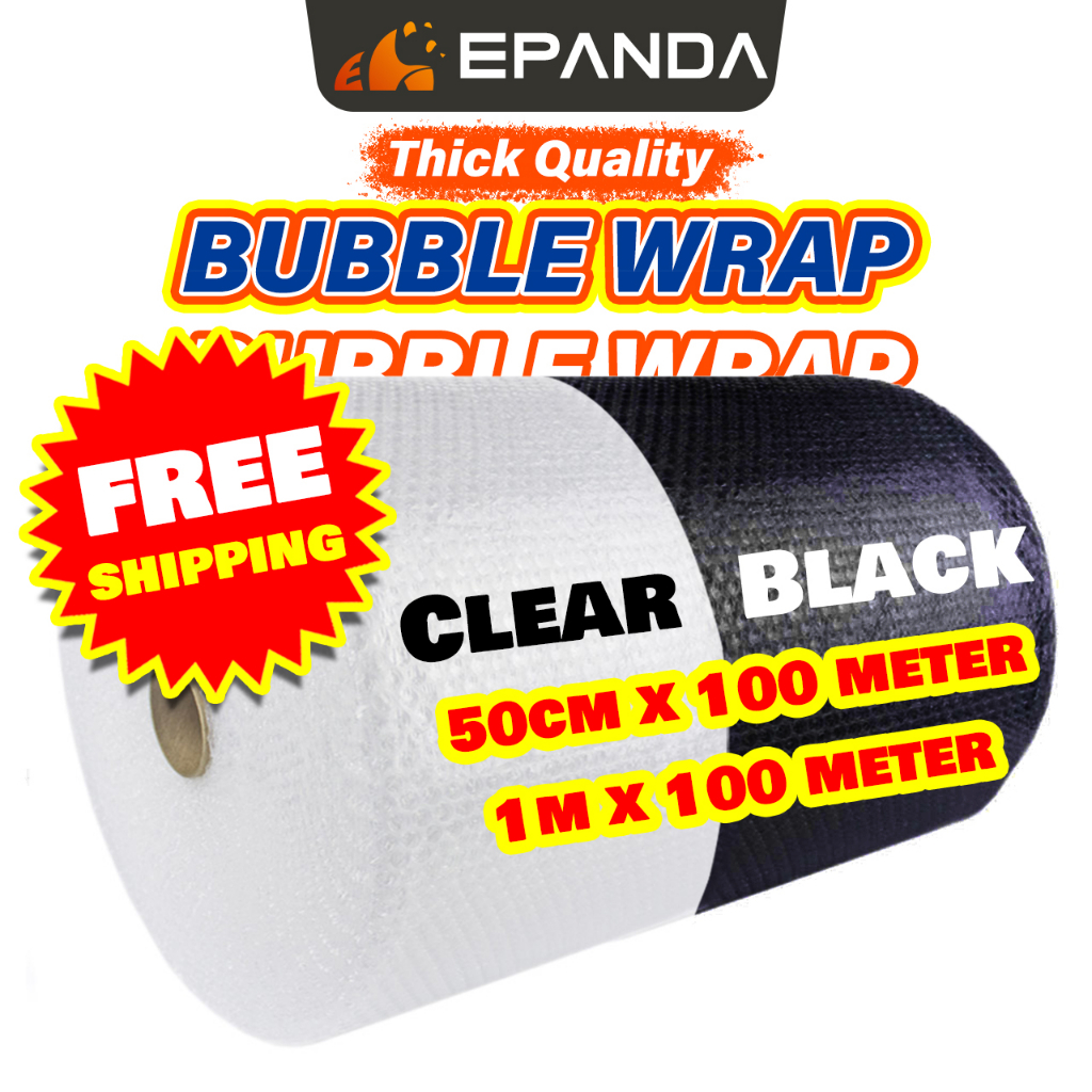 EPANDA Bubble Wrap Buble Wrap Air Bubble Wrap 50cm x 100m / 1m x 100m