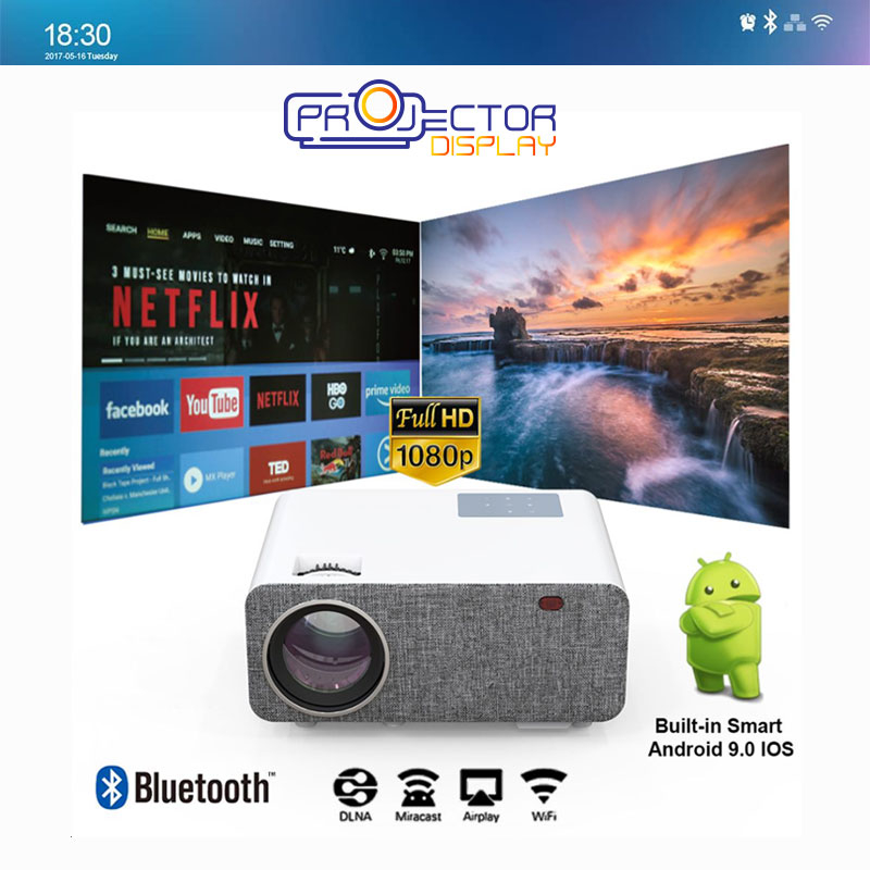 SD500 Full HD 1080p Android Smart Projector | Home Projector | LED ...