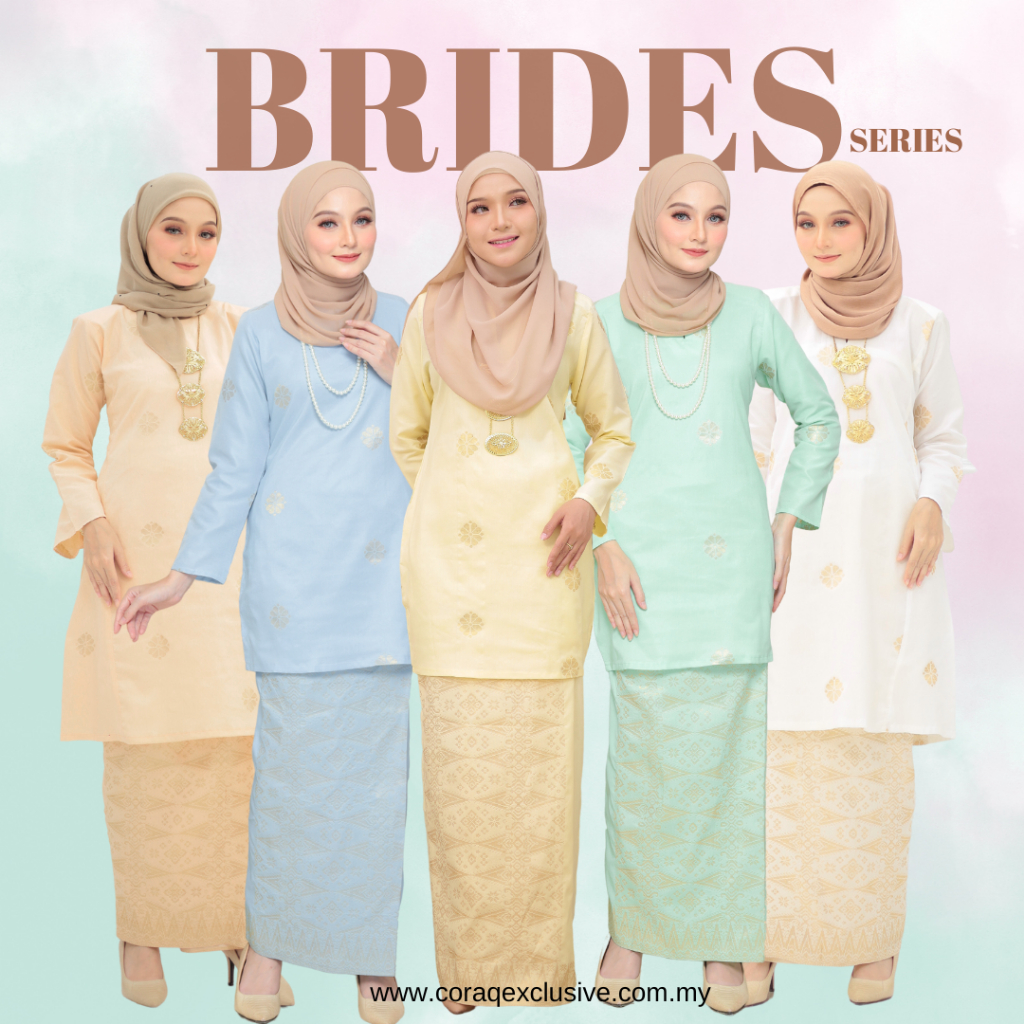 Baju Kurung Songket Tenun Tunang Nikah Brides Series Shopee Malaysia