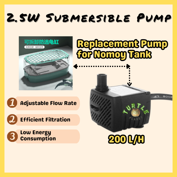 Submersible Aquarium Pump 2.5W Small Fish Tank Pump Aquarium Water