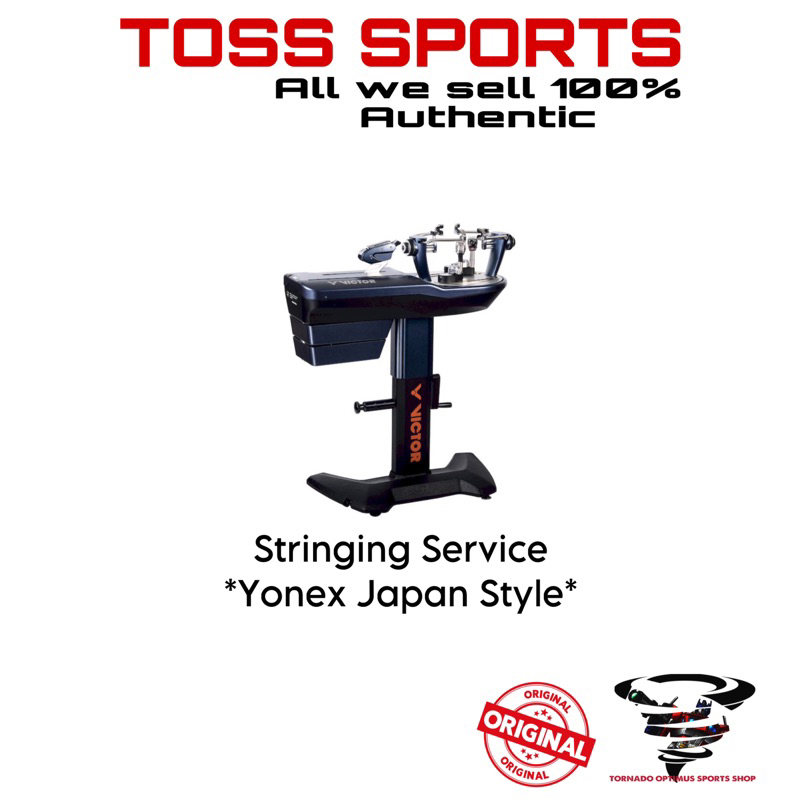 Badminton Stringing Service *Yonex Japan Style* Shopee Malaysia