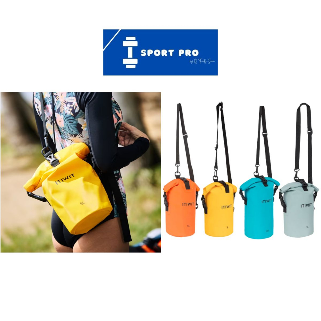 Decathlon Waterproof Bag Waterproof Dry Bag Size 5L 10L 20L 30L Itiwit Shopee Malaysia