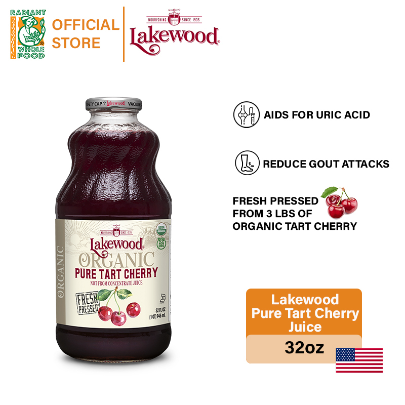 Lakewood Gluten Free Organic Pure Tart Cherry (32oz) Shopee Malaysia
