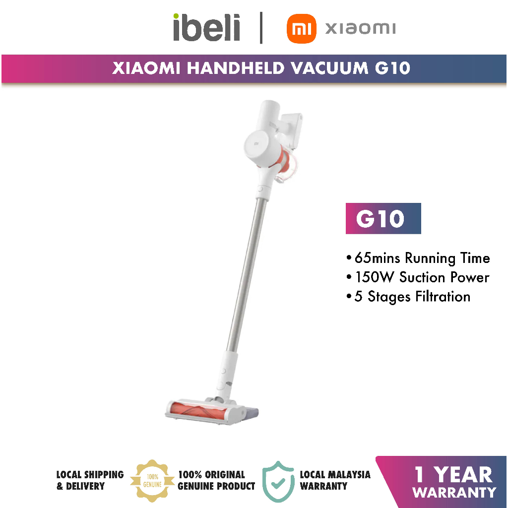 [Clearance] Xiaomi Mi Handheld Vacuum Cleaner G10 25000pa Suction ...