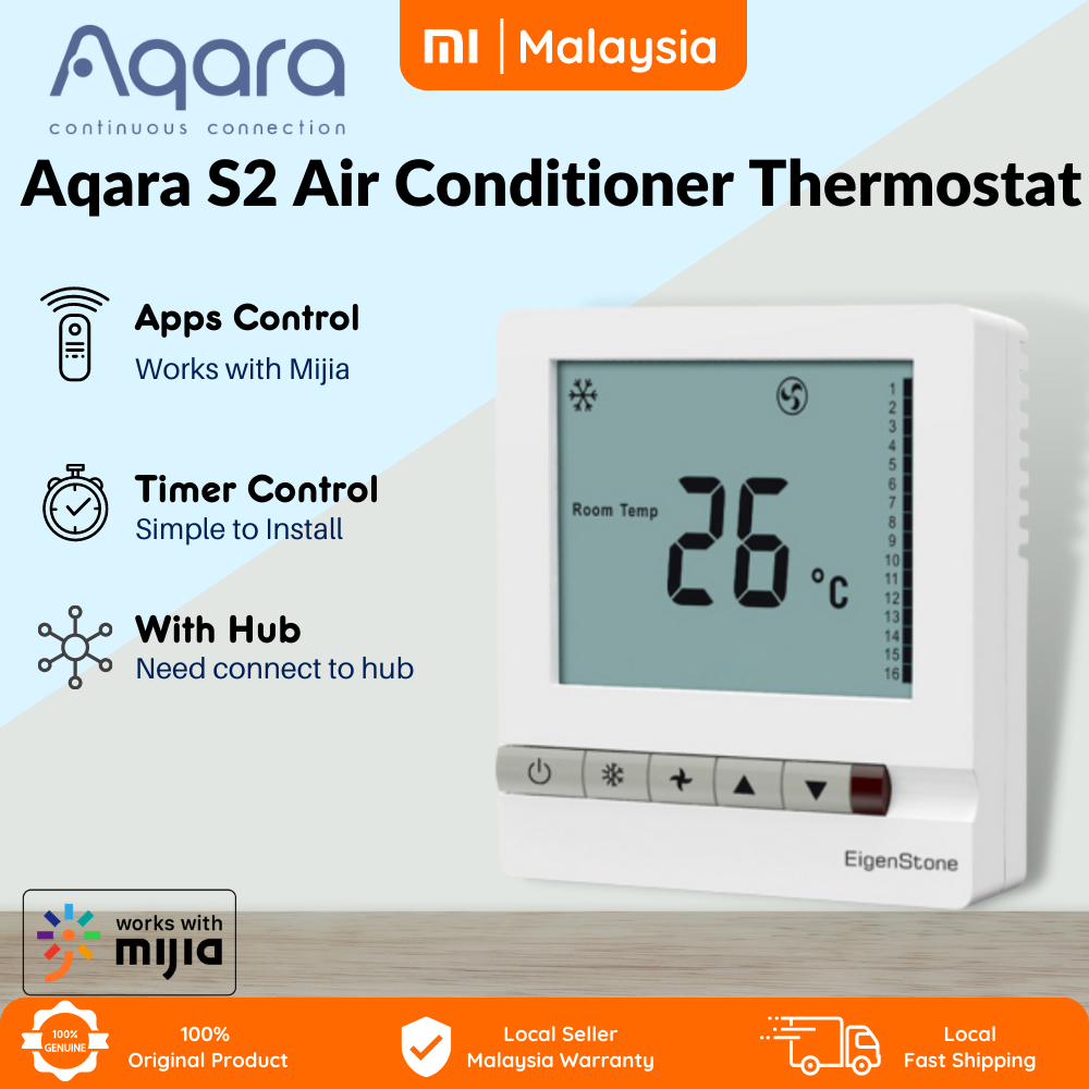 Aqara Aircond Switch S2 Zigbee Apple Homekit EigenStone Air Conditioner