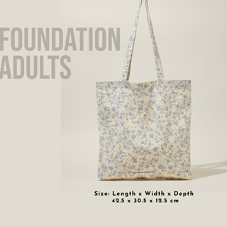 Cotton on Foundation Adults Organic Tote Bag