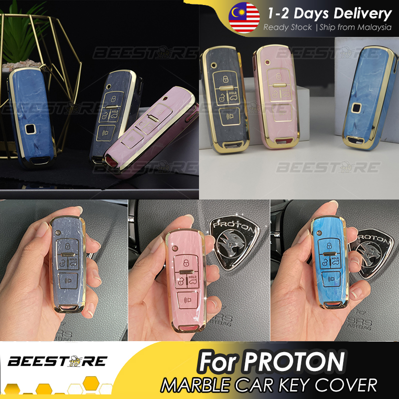 [New] Proton SAGA PERSONA IRIZ MC2 S VVT Premium Marble Key Cover ...