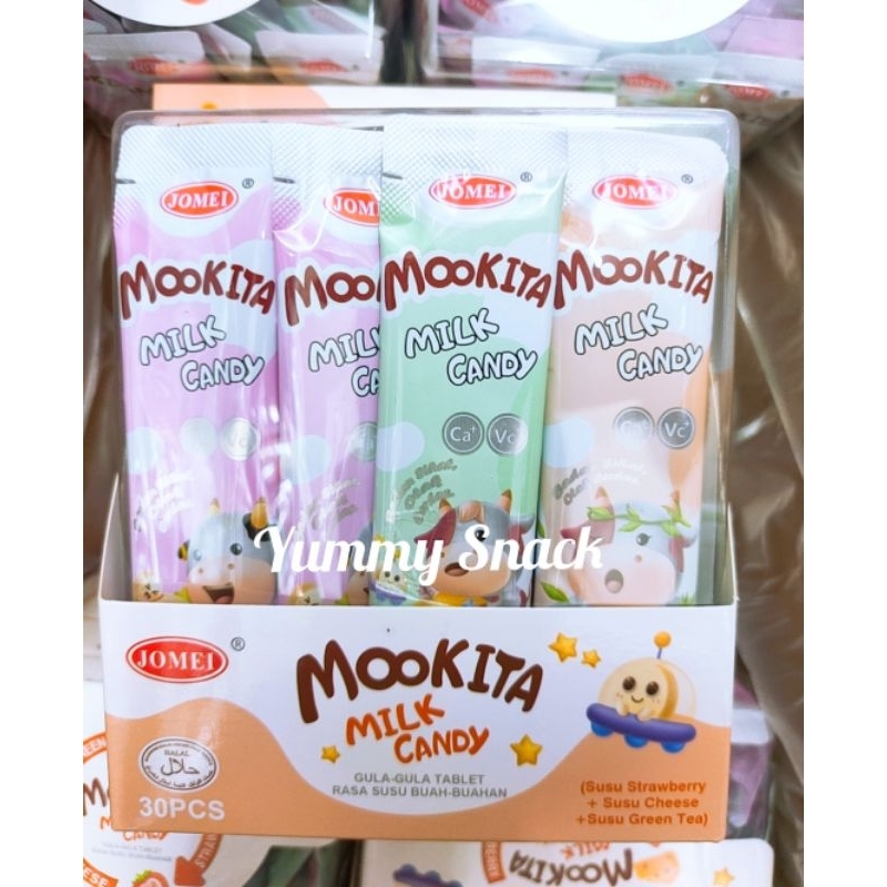 30pieces Jomei Mookita Milk Candy Gula Gula Rasa Susu Buah Buahan Halal Ready Stock Shopee 9312