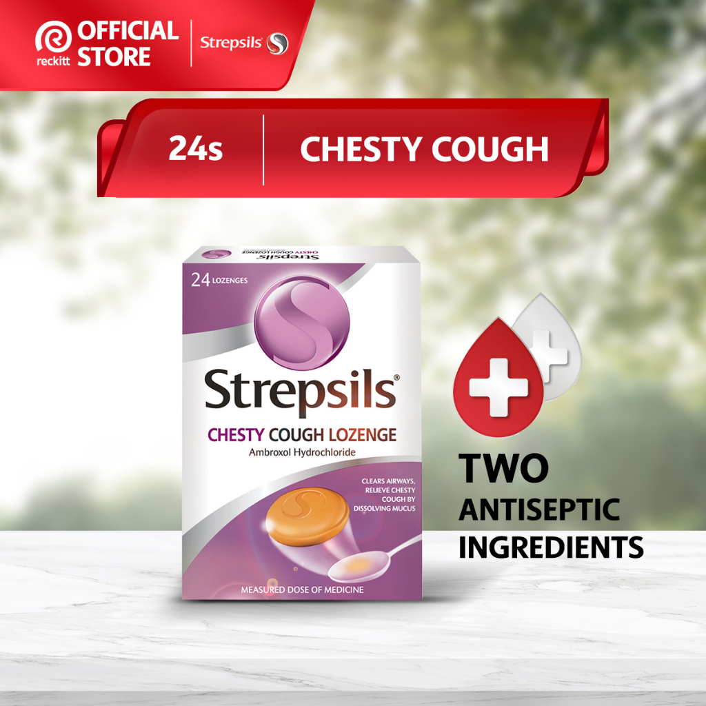 Strepsils Chesty Cough 24s Shopee Malaysia