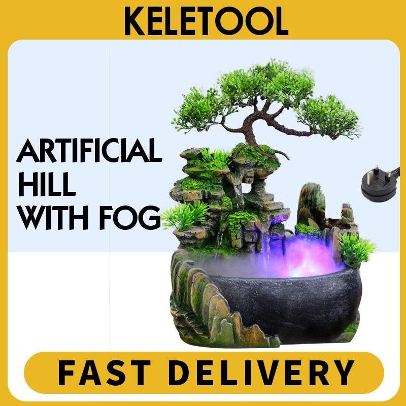 Artificial hill 、 Rockery Fake Tree Simulation resin fake mountain fake ...