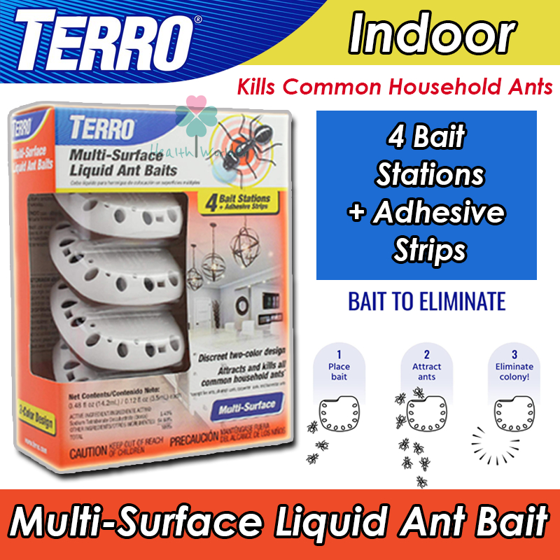 USA Product TERRO Liquid Ant Killer l Garbage Guard Trash Can Insect