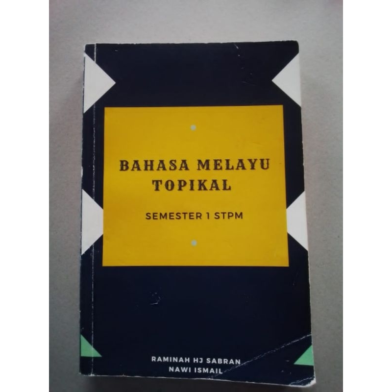 Bahasa Melayu Topikal STPM Penggal 1 | Shopee Malaysia