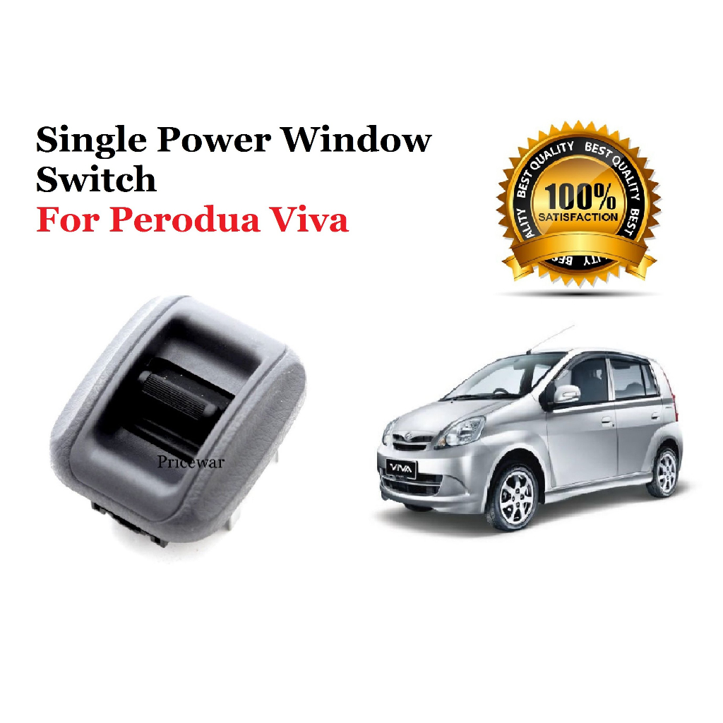 Perodua Viva Single Power Window Sub Passenger Switch Viva Single ...