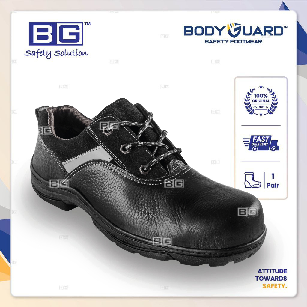 (1 Pair) BODYGUARD BG303 Low Cut Safety Shoes / Foot Protection / Steel ...