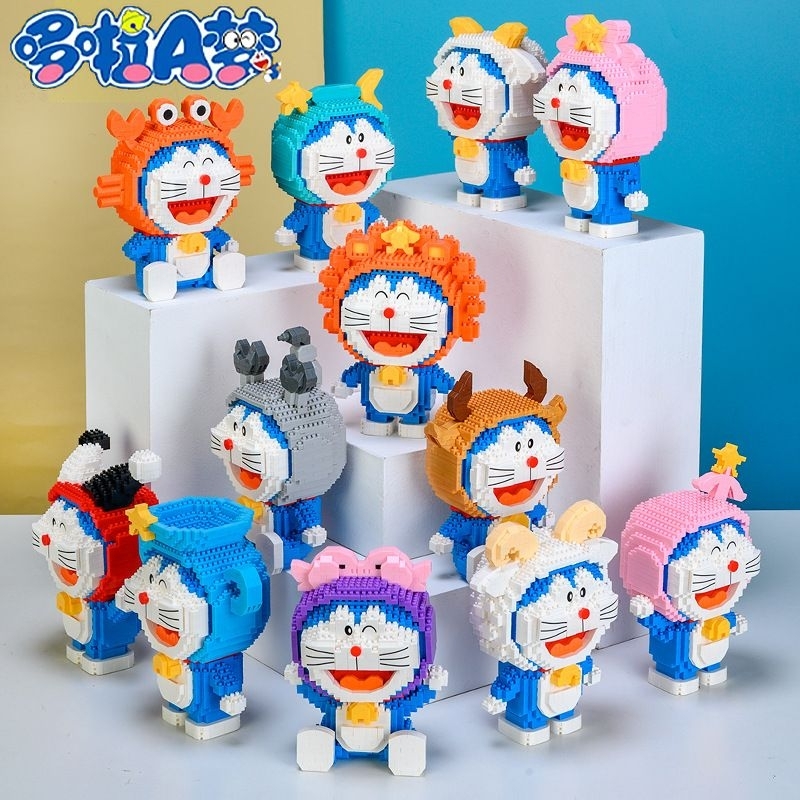 (Ready Stock) Balody Doraemon 12 Constellations Nano Block Mini ...