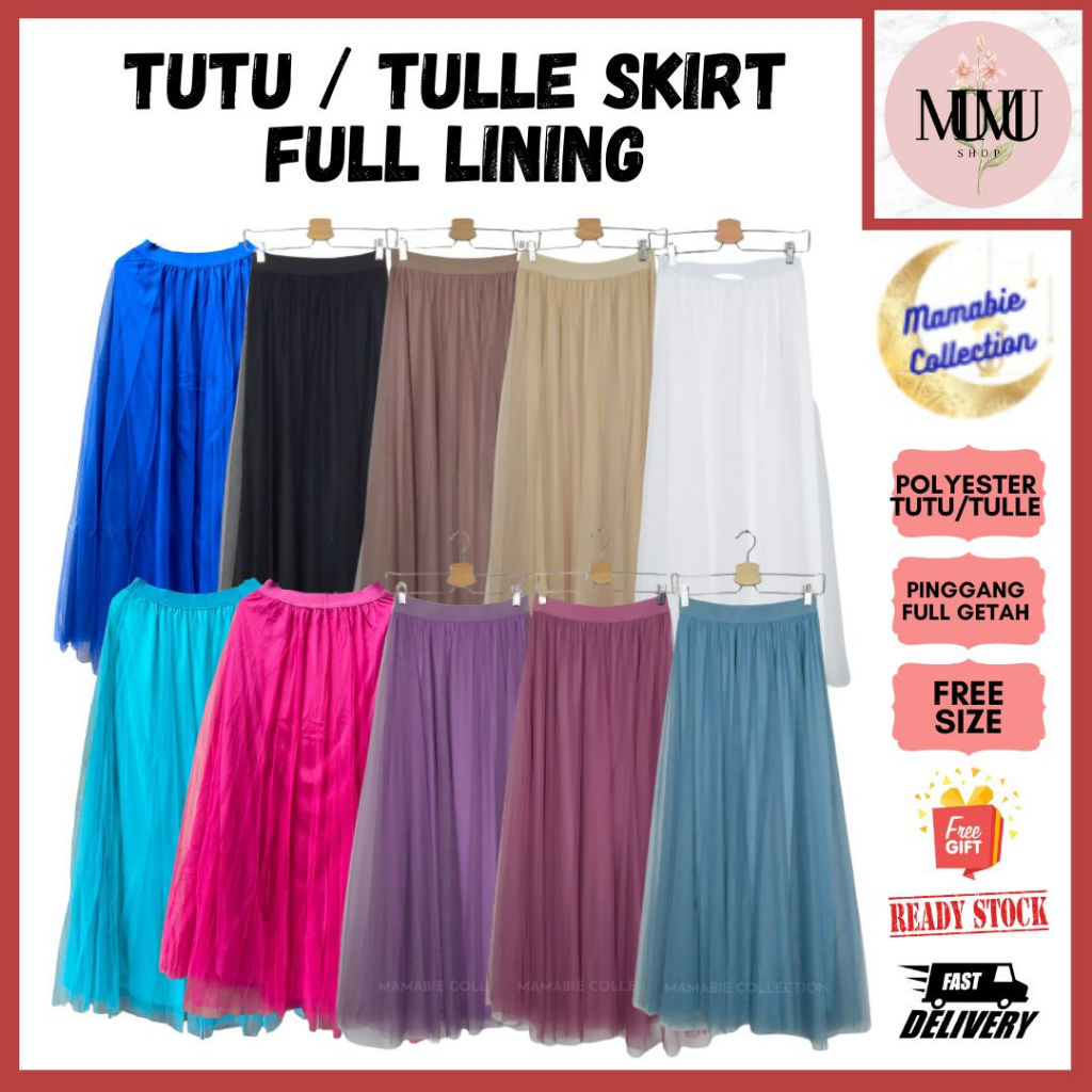 Tutu Skirt Full Lining 