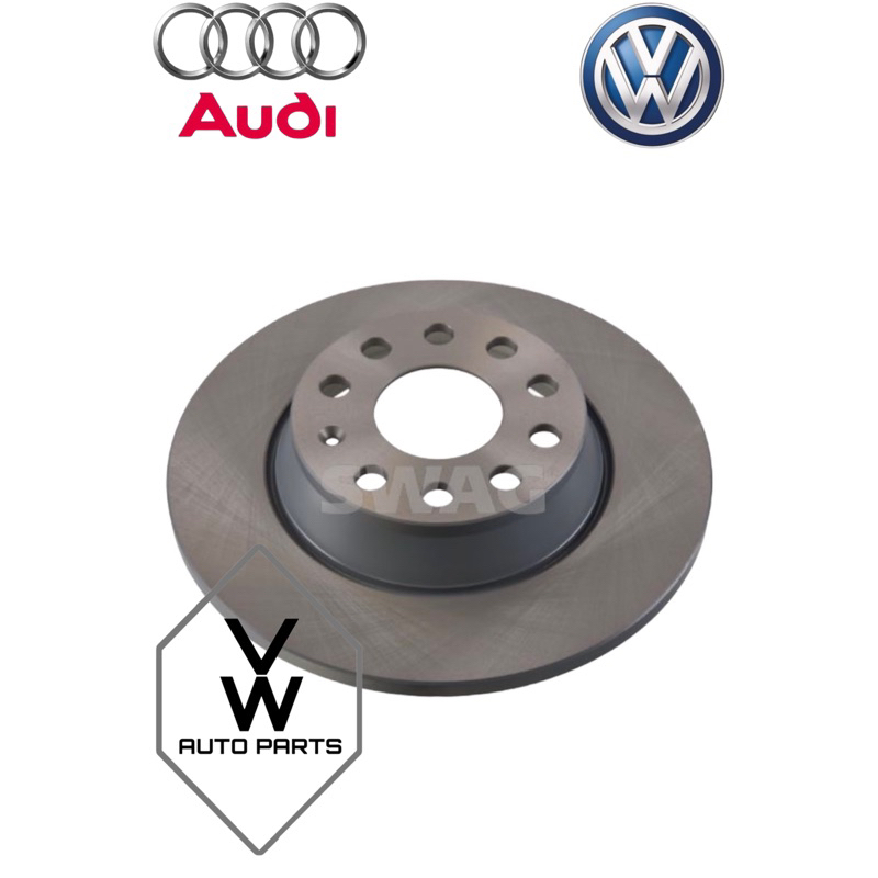 ( 100 FEBI BILSTEIN ) REAR BRAKE DISC ROTOR VW VOLKSWAGEN GOLF MK5 GTI