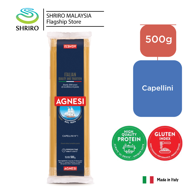 AGNESI Capellini Angel Hair (500g) Shopee Malaysia