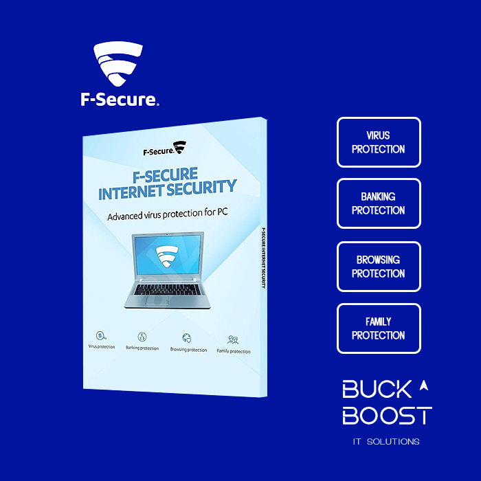 FSecure Security Advanced Protection AntiVirus 1 Device 1 / 3 Years* (All Platform