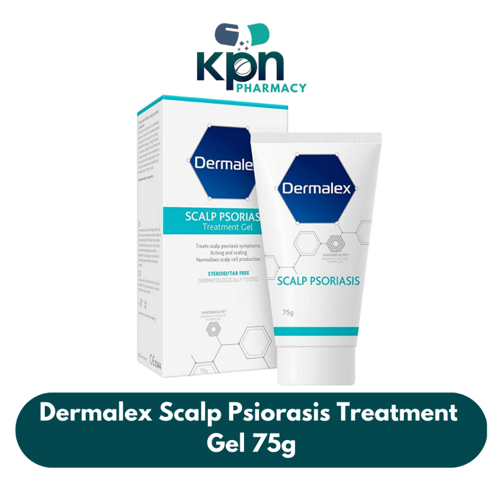 Dermalex Scalp Psoriasis Treatment Gel 75g Expdate 03 2026 Shopee