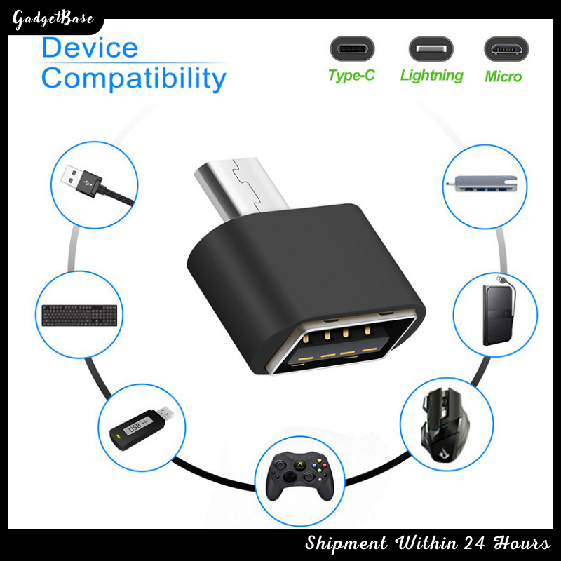 USB to Type C OTG Converter Adapter / Type C to USB Adapter Charging