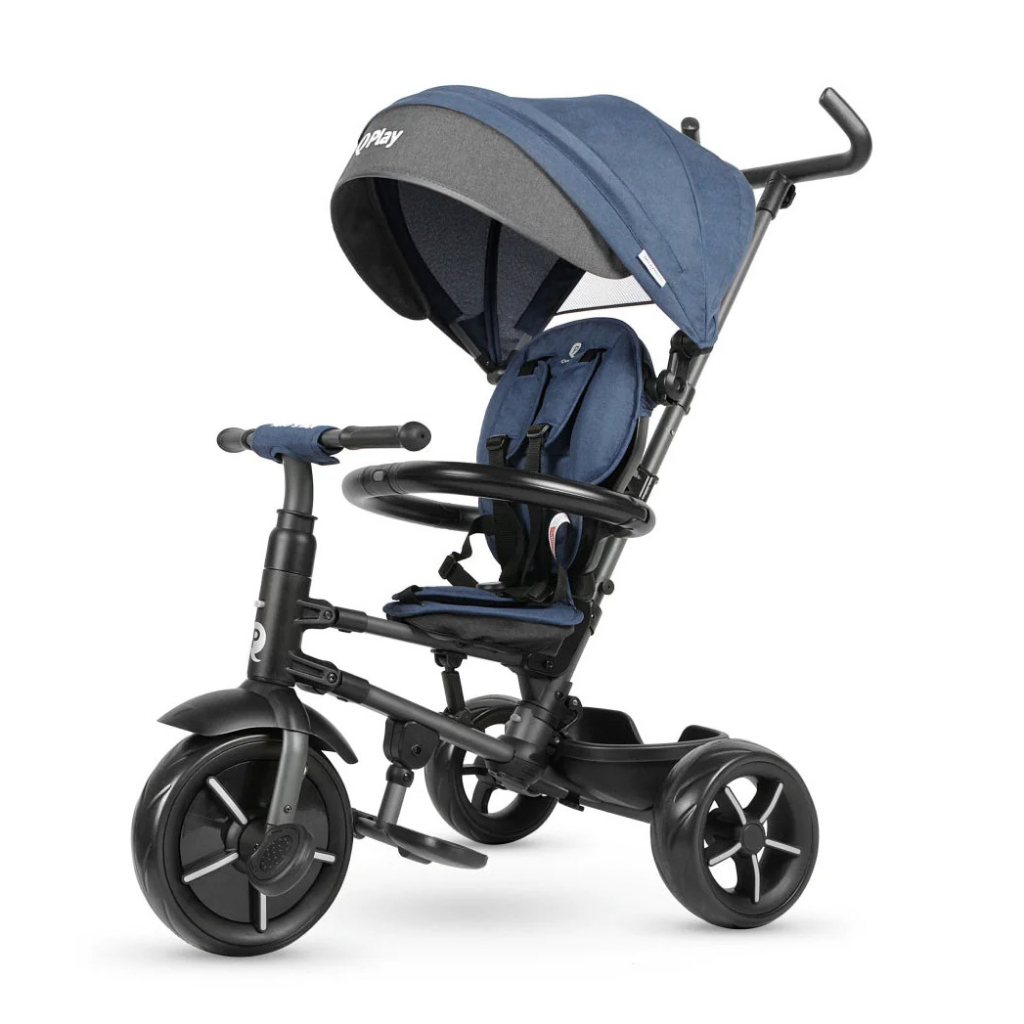 Kids Tricycle Q Play Rito Folding Trike Teal Clearance Q Rito