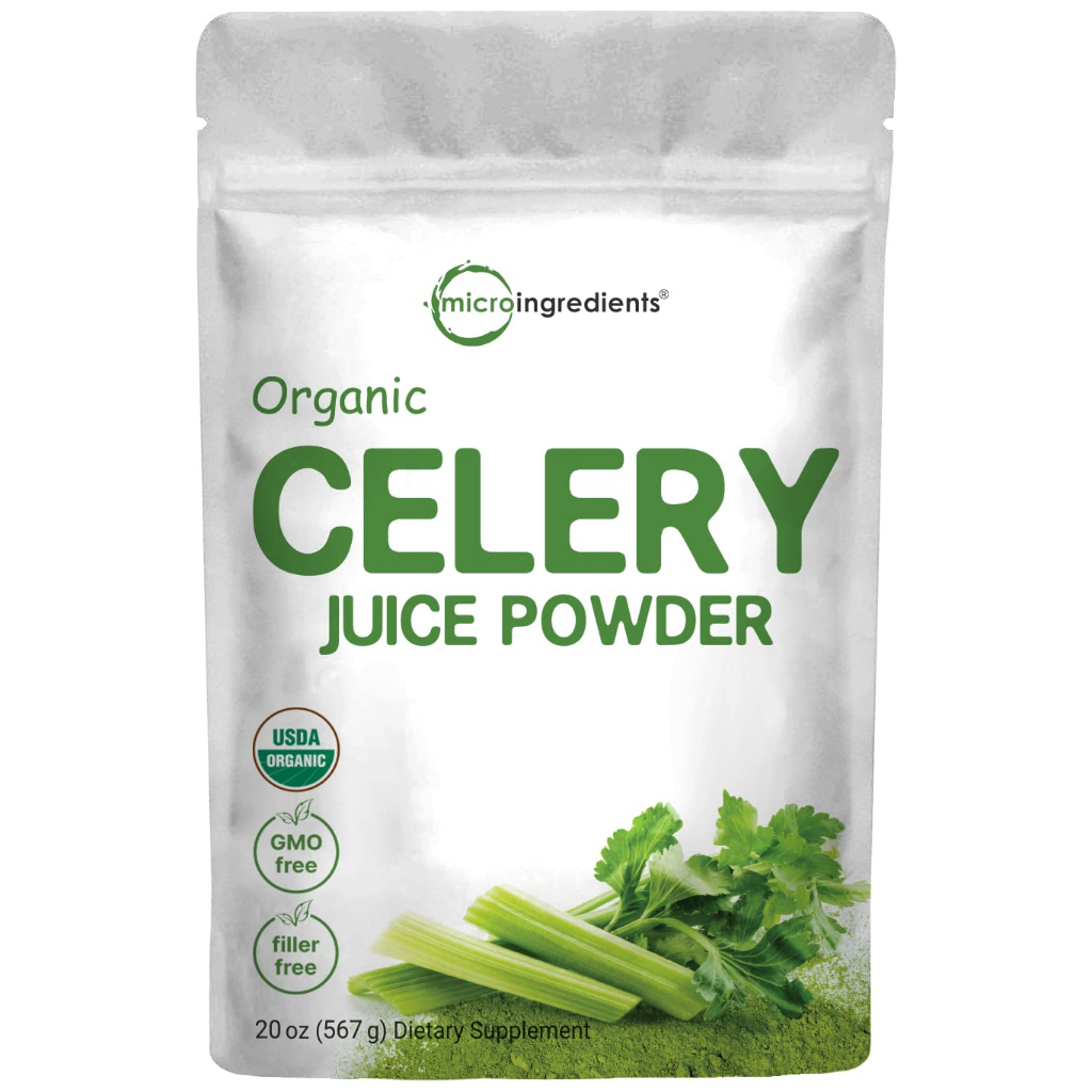 Organic Celery Juice Powder, 20 Ounce (1.25 Pound), 71 Serving, Celery