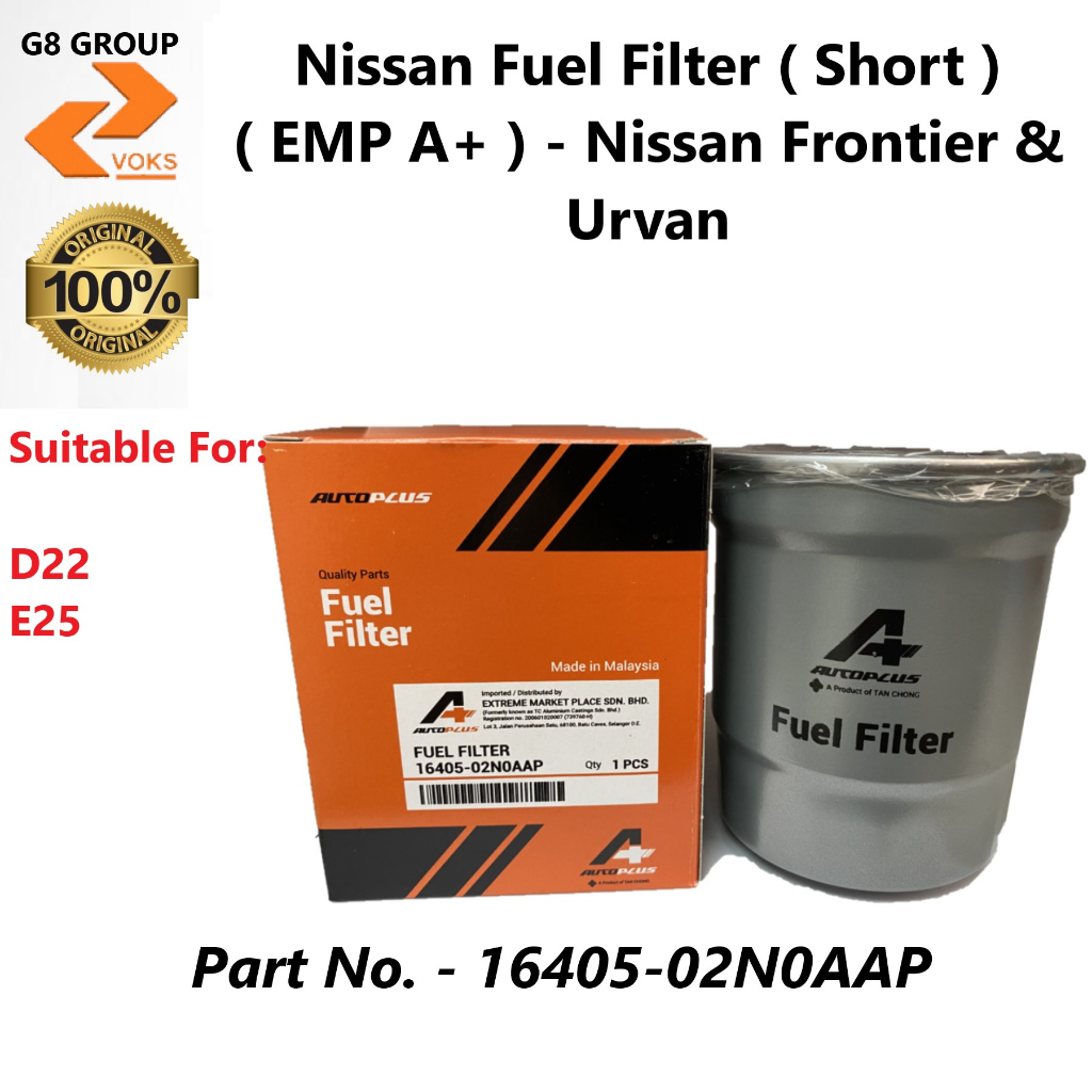 Nissan Fuel Filter ( Tan Chong ) for Urvan E25 / Frontier D22 (16405