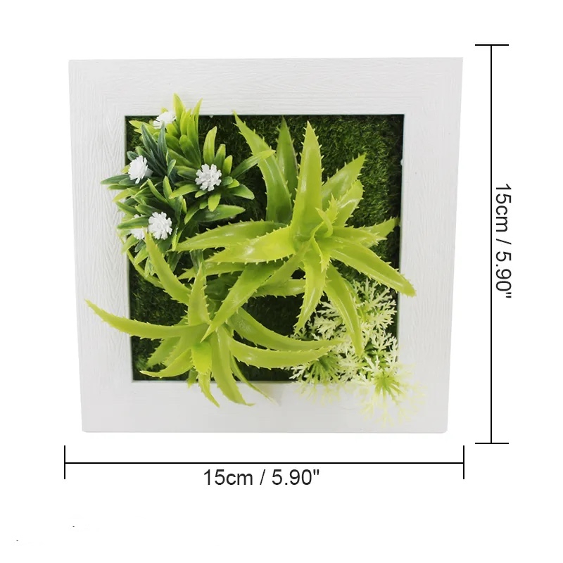 AlphaAcc Artificial Succulents Plants Decor Greenery Fake Succulents Indoor Potted Fake Plant With Rustic Black Clay Planter For Farmhouse Room Bathroom Bedroom Kitchen Office Dese Coffee Table Decor - View #6