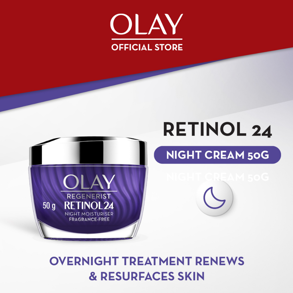 Olay Regenerist Retinol 24 Night Moisturizer 50g Shopee Malaysia