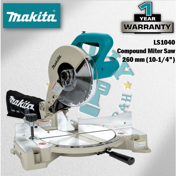 MAKITA LS1040 Compound Miter Saw 260MM (10-1/4