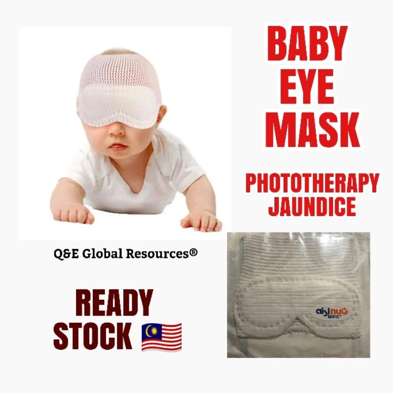READY STOCK 🇲🇾 ⚠️ EYE MASK ONLY ⚠️ Baby Medical Phototherapy Neonatal