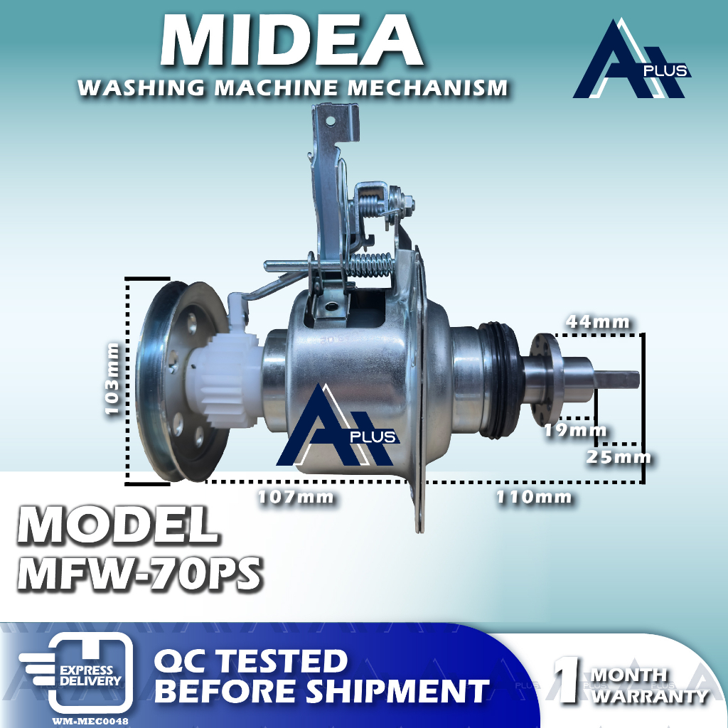 MFW70PS MIDEA Washing Machine Mechanism GEARBOX MFW70 MFW70PS MFW70