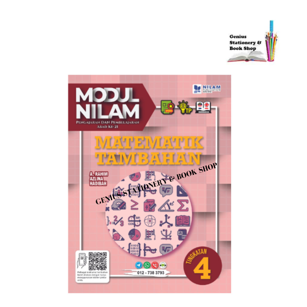 Buku Latihan Modul Nilam Matematik Tambahan Tingkatan 4 (2023) Add