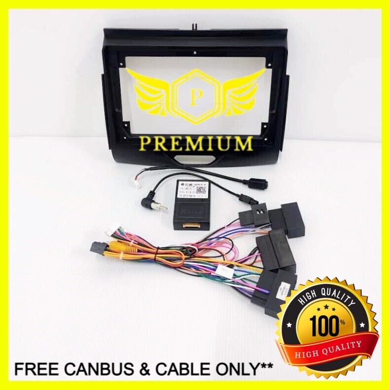FORD RANGER T7 2016-2019 9 INCH (HIGH SPEC) ANDROID CASING (FREE CANBUS ...