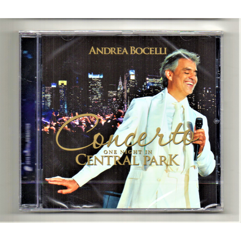 Andrea Bocelli - Concerto : One Night In Central Park ( 2 CD ) | Shopee ...