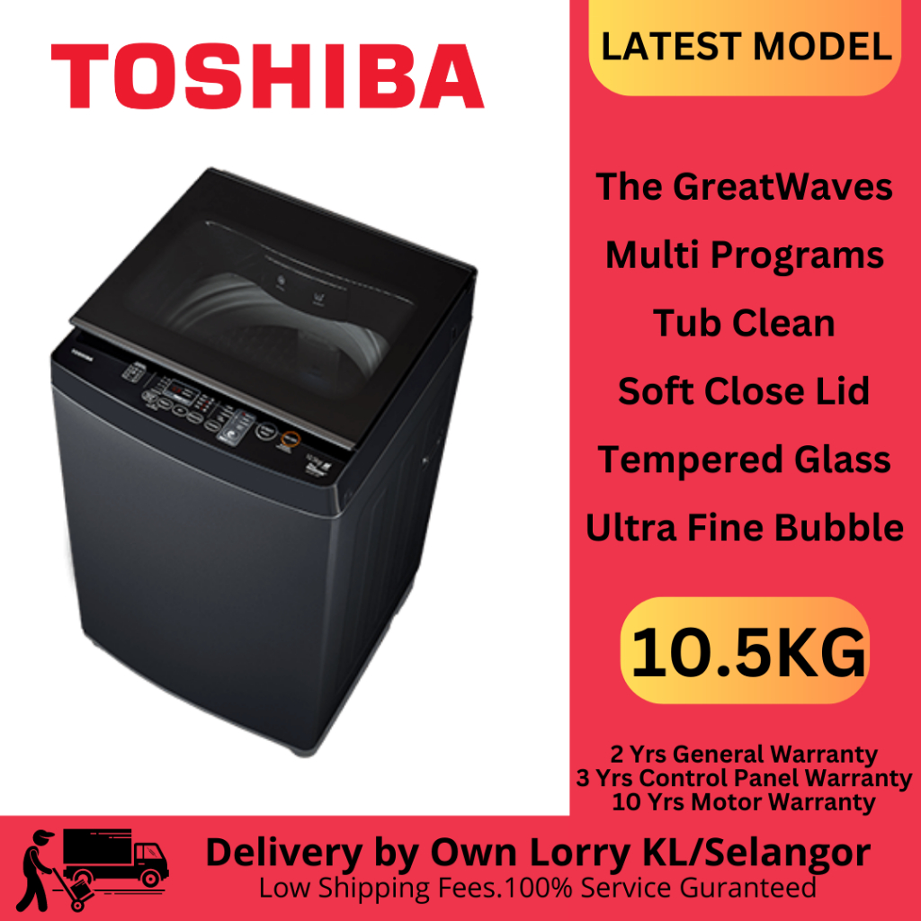 Toshiba Washing Machine 10KG 12KG 13KG 14KG | Shopee Malaysia