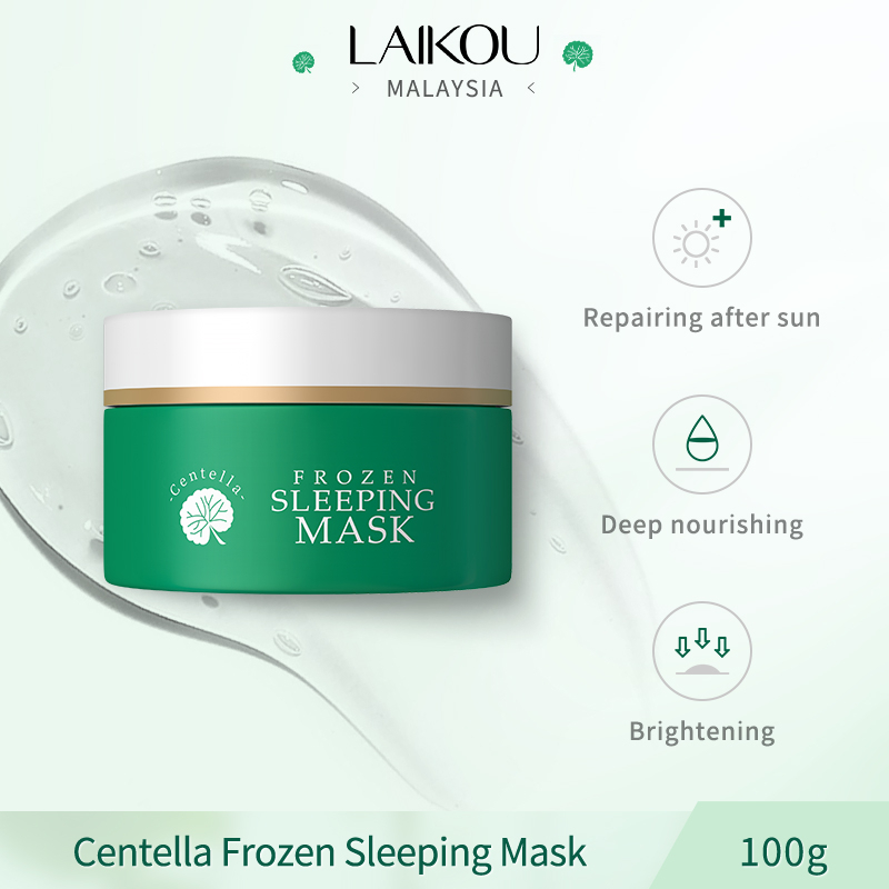 Laikou Centella Frozen Sleeping Mask Cica Gel (100g) Shopee Malaysia